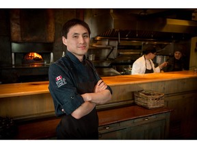 Chef Matthias Fong at the River Cafe.