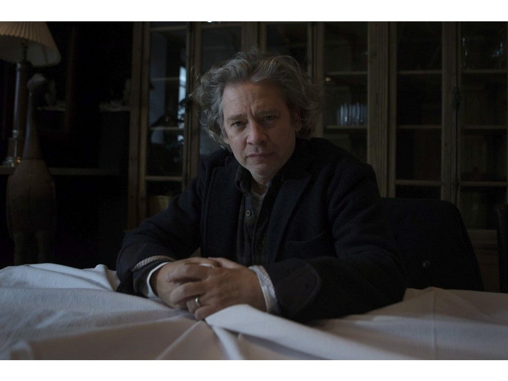 British film director Dexter Fletcher is pictured in Toronto as he promote his movie Eddie The Eagle.