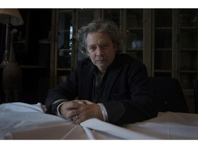 British film director Dexter Fletcher is pictured in Toronto as he promote his movie Eddie The Eagle.