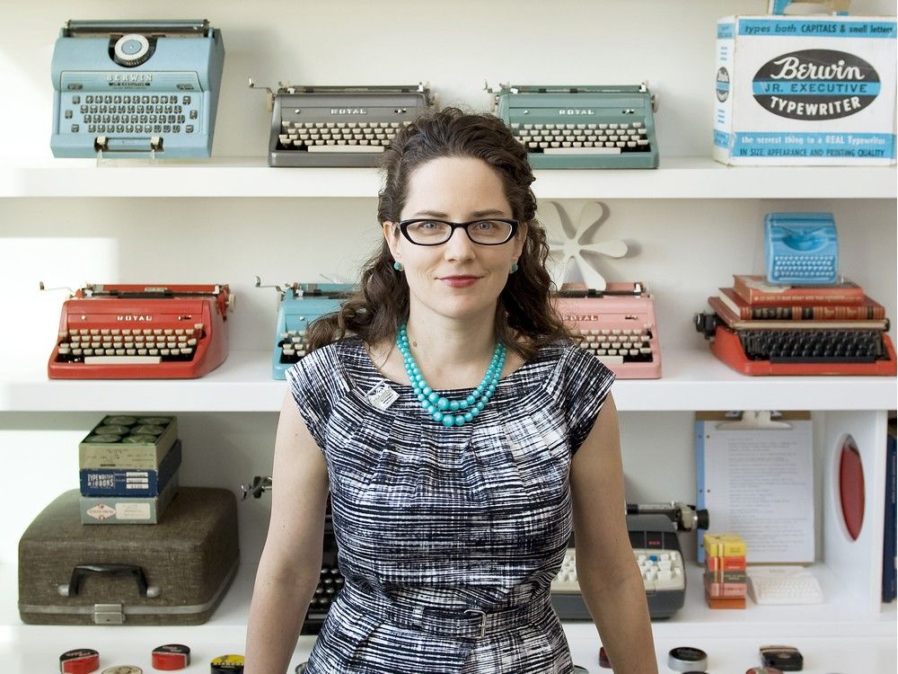 Author Janine Vangool traces the surprising history of the typewriter