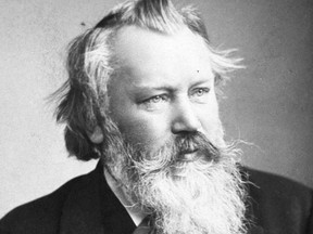 Composer Johannes Brahms and his magnificent beard.