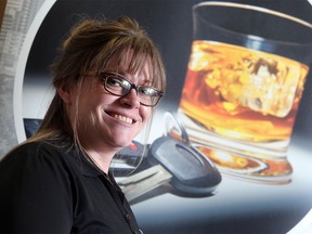 Ginger Greenwood, general manager of the designated driver service Keys Please, in their Calgary offices Tuesday, Feb. 23, 2016.