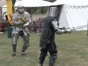 Great Alberta walleye fishing and medieval sword fighting, all in one place