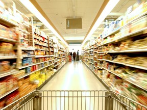 Being organized and focused when grocery shopping is key to healthy purchases.