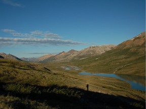 Headwaters of the Bonnet Plume Rive, a tributary to the Peel River.