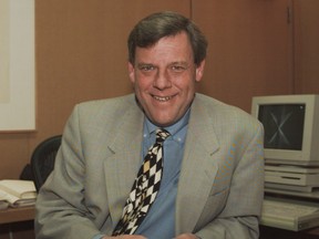 Former Calgary Herald publisher Kevin Peterson.