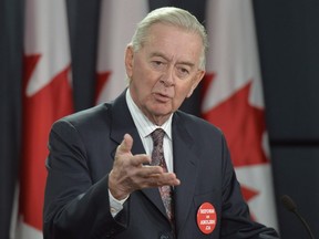 Former Reform party leader Preston Manning.