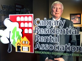 Gerry Baxter, executive director of the Calgary Residential Rental Association.