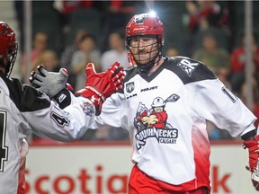 Curtis Dickson of the Calgary Roughnecks.