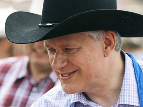 Stephen Harper will be cheered and receive standing ovations if he's chosen as Stampede Parade marshal, says reader.