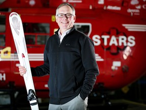 Hank Postma was skiing at Nakiska when he suffered a heart attack. He says a quick response on the hill and transportation to Calgary by STARS helped save his life.