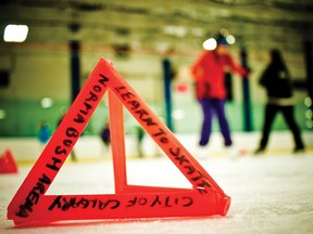 Norma Bush is home to an adult learn-to-skate where students ranged in age from 22 to 57.