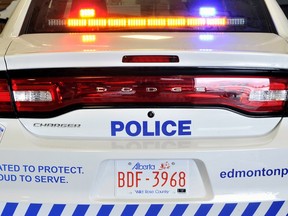 Edmonton Police Service car. (Photo by Larry Wong/Edmonton Journal)