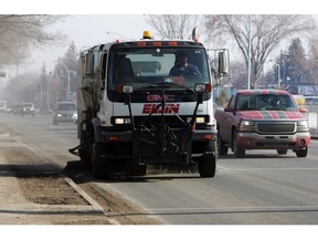 A mild winter has not only saved money on snow clearing, it's given street sweepers an early jump.