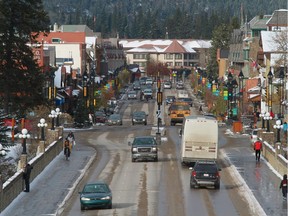 Banff Avenue photographed on Friday October 26, 2012. (Gavin Young/Calgary Herald)