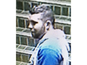 Banff RCMP are looking for a male suspect in an assault in the west alley of the 200 block of Banff Avenue on March 2, 2016 around 1:41 a.m.