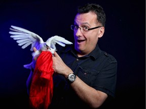 Brent Smith, full-time magician and owner of the Vanishing Rabbit Magic Shop in Calgary, has made a career out of his passion.