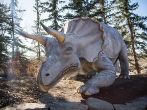 File photo - The newly redesigned Dinosaurs Alive exhibit is photographed at the Calgary Zoo in NE Calgary on March 12th, 2015.