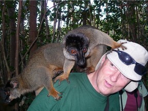 Brian Keating, a Calgary naturalist, in Madagascar.