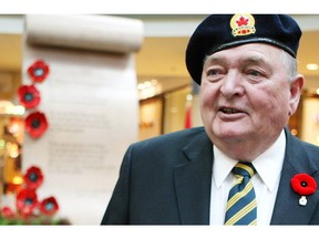 Former Calgary Poppy Fund boss George Bittman is being posthumously honoured for his help in making the Field of Crosses Memorial Project a reality. Lyle Aspinal/Postmedia