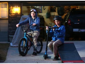 Jett Patola, age 10, and his brother Cole, 12, are heartbroken that someone took the skateboard ramp from their home after a fake ad was placed on Kijiji.