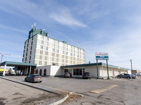 The former Quality Inn at 4808 Edmonton Trail NE in Calgary on Sunday, March 20, 2016.