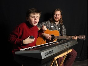 Dylan Whitley, 16, is a musical genius and has been diagnosed with Autism and septo-optic dysplasia. His keen ear and pitch perfect voice and love of music jingles keeps JB Music therapist Max Wood on his toes.