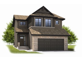 The Meyer two-storey home by Cardel Homes which is available at Shawnee Park.