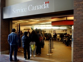 Canada's unemployment rate fells in April to 6.5 per cent, but wage growth stalled to its weakest in more than two decades, according to Statistics Canada.