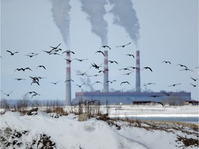 TransAlta's coal-fired Keephills plant west of Edmonton.