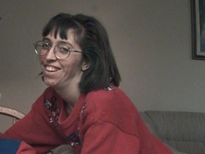 Cindy Enger, seen in this 1997 photo, was found dead in her Calgary home in January.