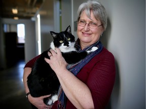 Nancy Wiebe, who once aspired to be a nurse, puts the same compassion into her role as a foster parent to cats for the Calgary Humane Society.