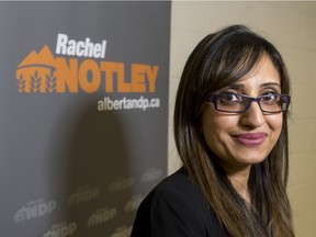 "Obviously, I believe we have an excellent candidate, an excellent candidate who will serve the people of Calgary-Greenway," Premier Rachel Notley said of Roop Rai.