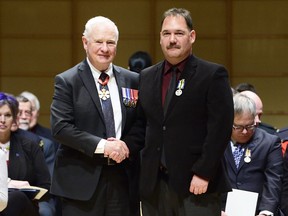 On March 4, Gov. Gen. David Johnston recognized Scott Jenkinson for 20 years of frontline service as a peace officer in Canada.