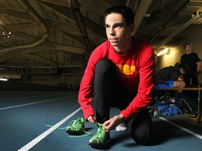 Teenage paralympian Stefan Daniel, pictured at the Olympic Oval.