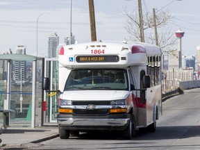 The economic downturn in Calgary has been accompanied by small dip in ridership that's forcing Calgary Transit to reduce the frequency of some routes that were busier during the boom, even as long-term plans for transit expansion remain in place.