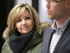 Sandra Jansen in February 2015 as she won the PC nomination race for Calgary-North West.