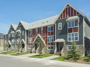 Jayman Modus's Ebony in Mahogany Condos and Townhomes, in Mahogany, Calgary, was the winner for Best Multi-Family Community at CHBA-UDI Calgary Region Association's 2015 SAM Awards.