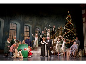 The Company of Annie in A New Deal for Christmas.