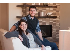 Jaclyn and John Chambers bought a house through Homes by Avi in Sunset Ridge.