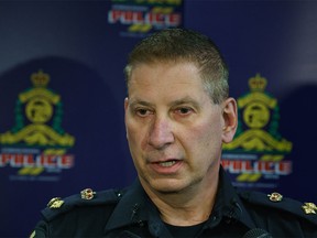 Lethbridge Police Service Deputy Chief Colin Catonio.