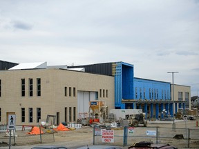 Nelson Mandela High School is under construction in Calgary, AB., on Tuesday, April 12, 2016. (Andy Maxwell Mawji/ Postmedia)