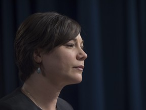 Alberta Environment Minister Shannon Phillips announced a new structure for monitoring and reporting the environmental impacts of industry.