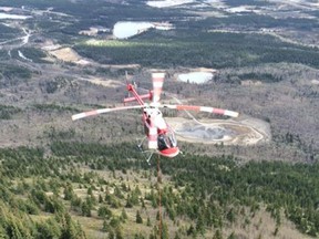 A rescue attempt on Mount Yamnuksa on Tuesday, April 13.