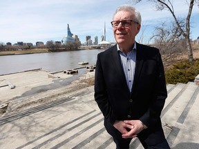 Manitoba Premier Greg Selinger poses for a portrait in Winnipeg, Monday, April 18, 2016.