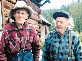 Harrold King , left, and Maurice King were famous for the frugality of their ranching life.
