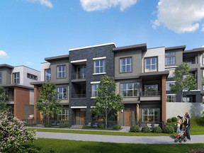 Lear Construction Management's multi-family division is developing the Axess project for Slokker West at Currie Barracks. The first phase of the $50-million project will include more than 180 condo units and 19 executive town homes.