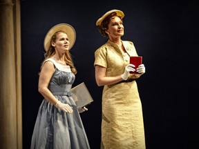 From left: Anwyn Musico (Clara), Susan Gilmour (Margaret) in The Light in the Piazza.