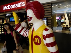 When tested, many kids recognized corporate symbols such as Ronald McDonald more easily than symbols from nature.