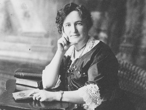 An undated photo of Nellie McClung. (CP PICTURE ARCHIVE/National Archives of Canada-C.Jessop)